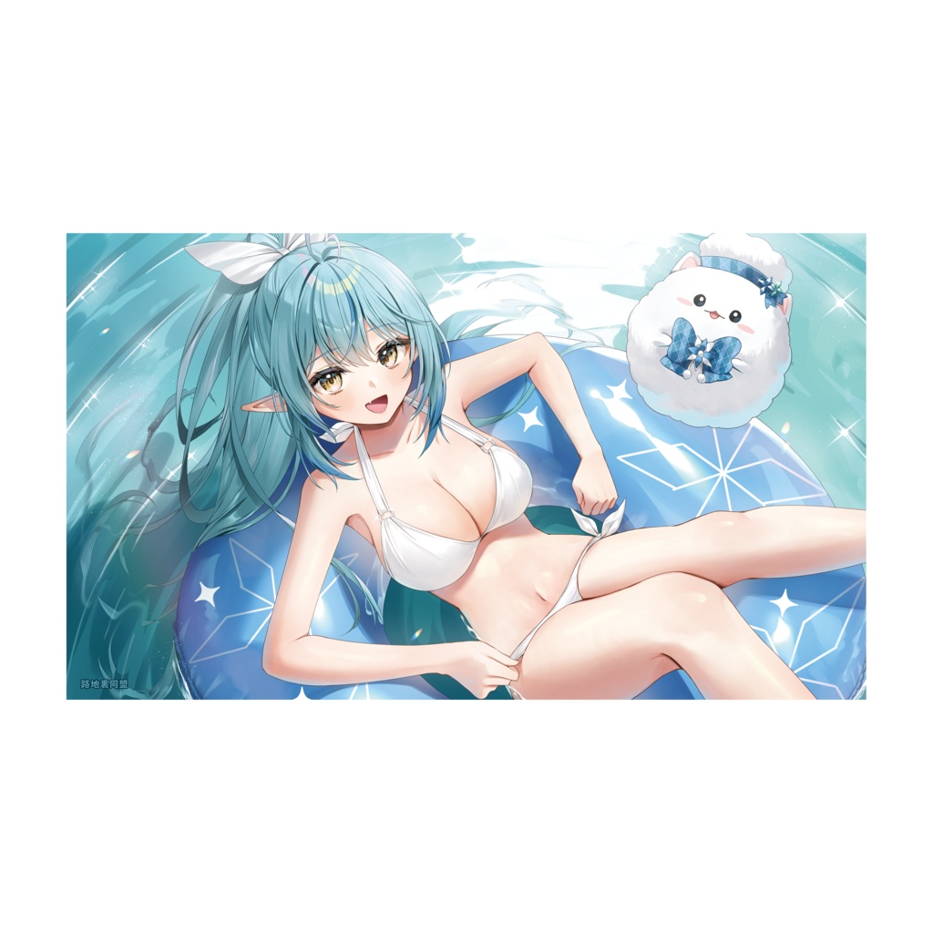 「雪花ラミィ」プレイマット【C107新作】