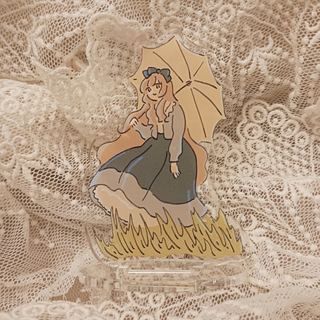 日傘の似合う淑女のアクスタ