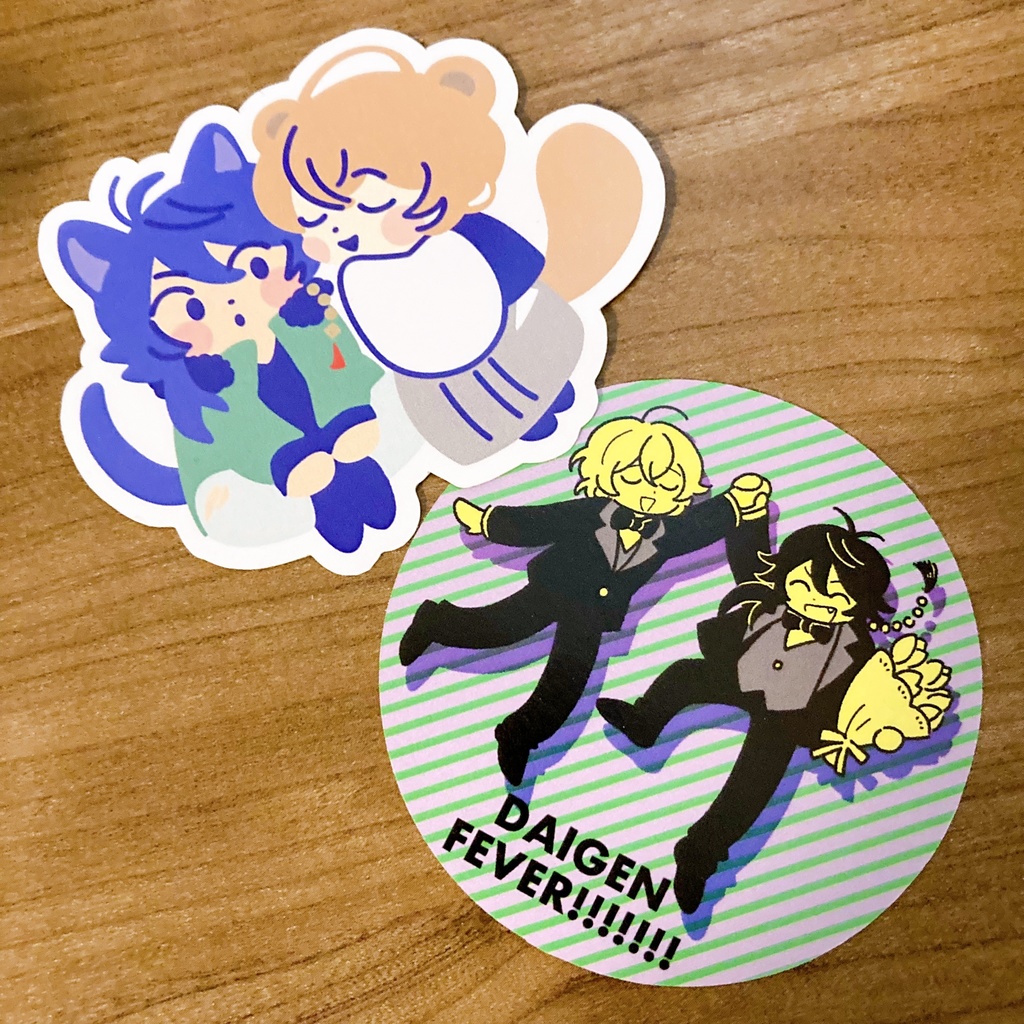 だいげんFEVERステッカー