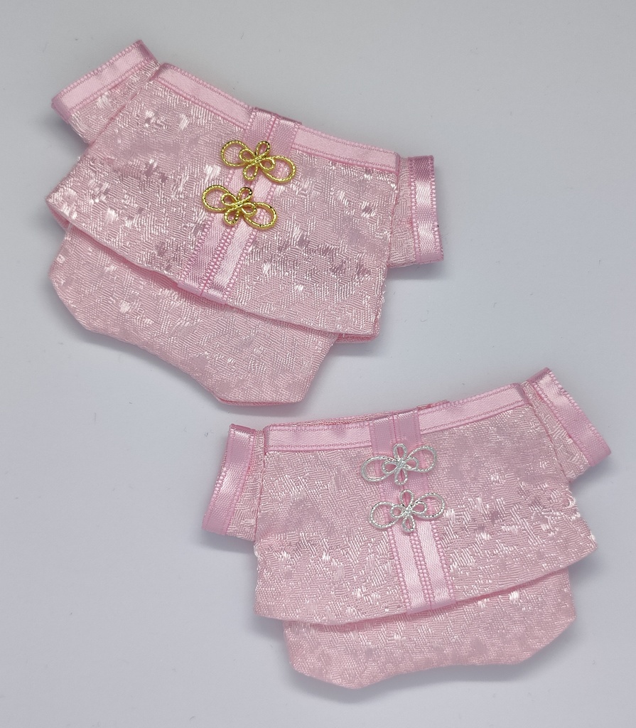 推し色チャイナ服‐薄ピンク‐(ちびぐるみ)