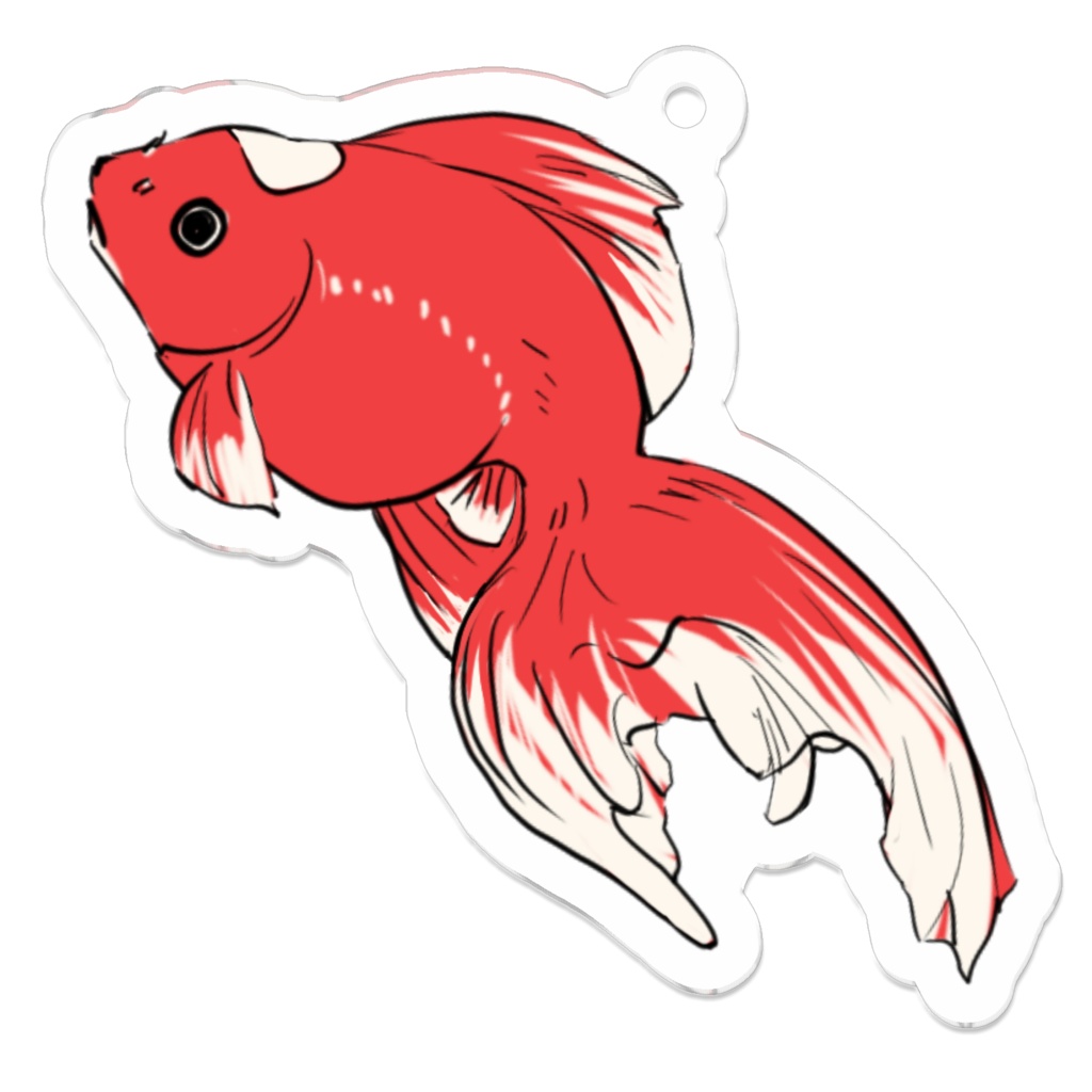 ボーッとした金魚3