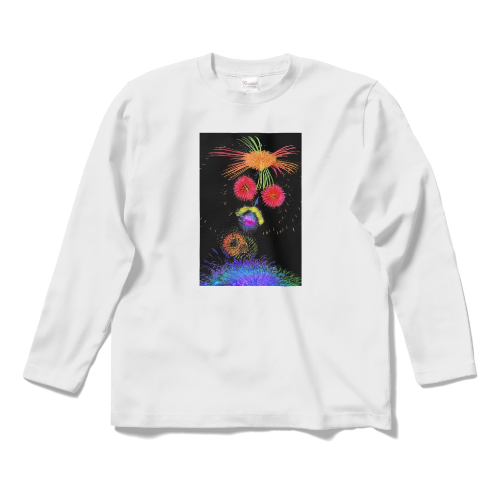 ロングスリーブTシャツ（花火）004
