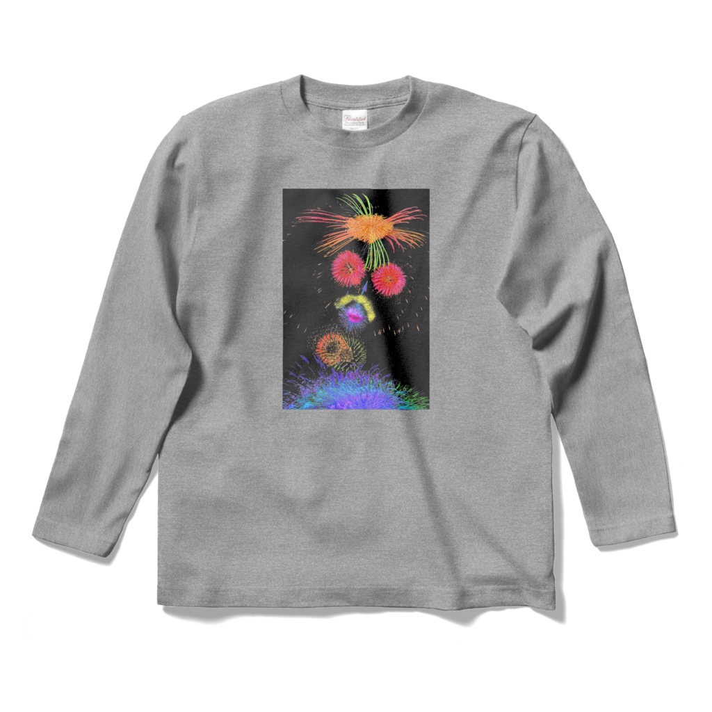 ロングスリーブTシャツ(花火)005