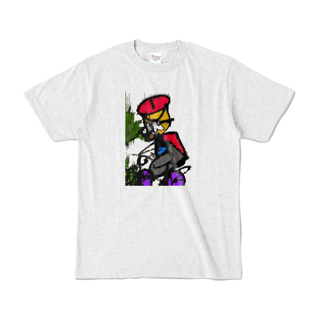 Tシャツ(散歩は自転車)044