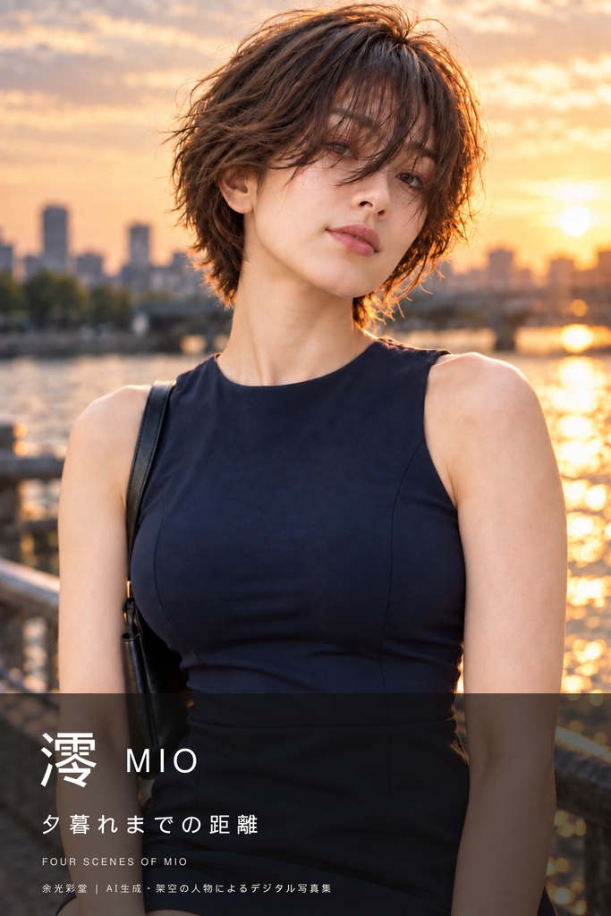 澪 — 夕暮れまでの距離｜AIデジタル写真集