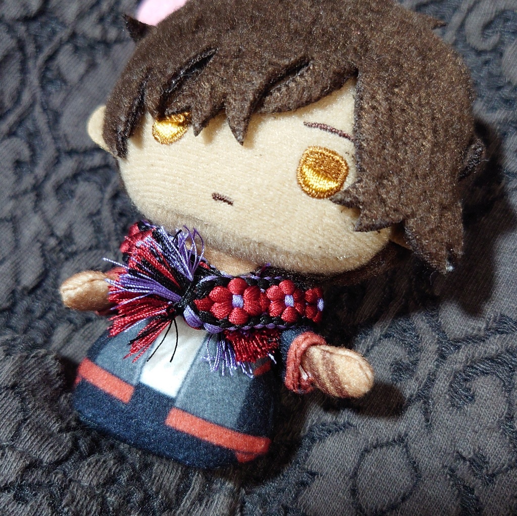 ぬいぐるみ用組紐飾り