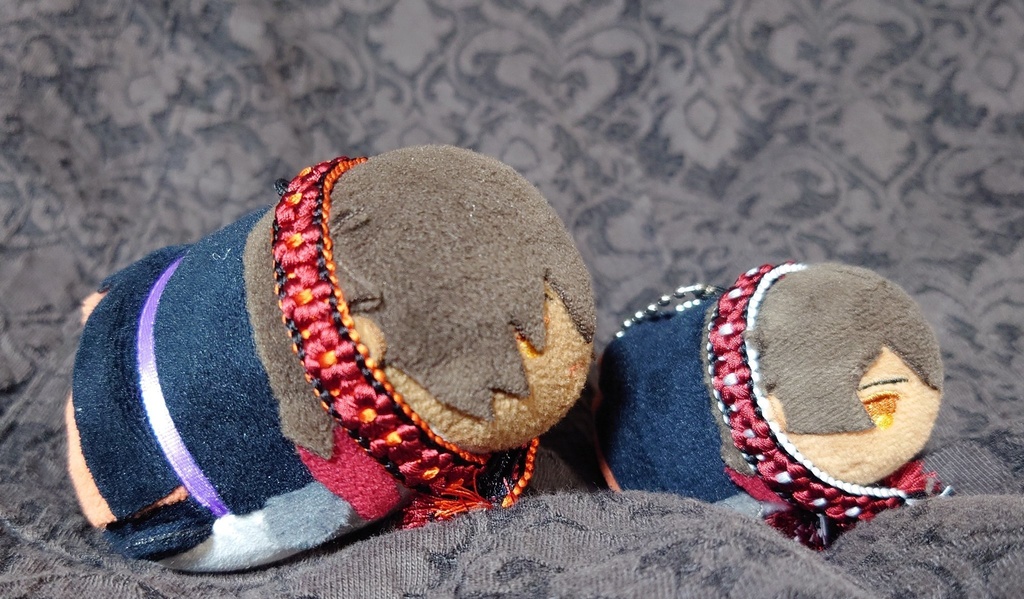 ぬいぐるみ用組紐飾り