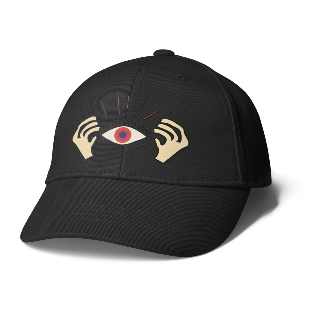 恋する目玉キャップ