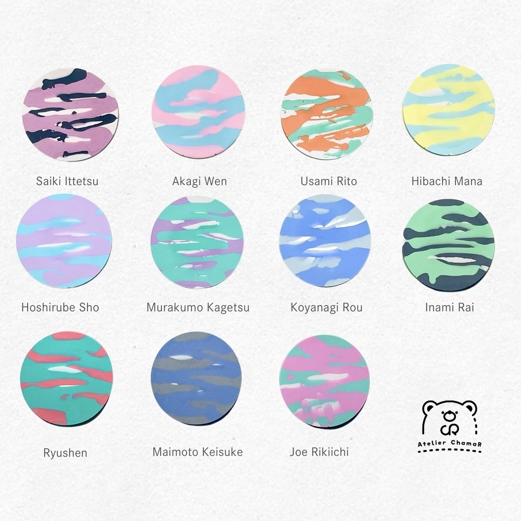 Coaster(motifcolor)／JESMONITE