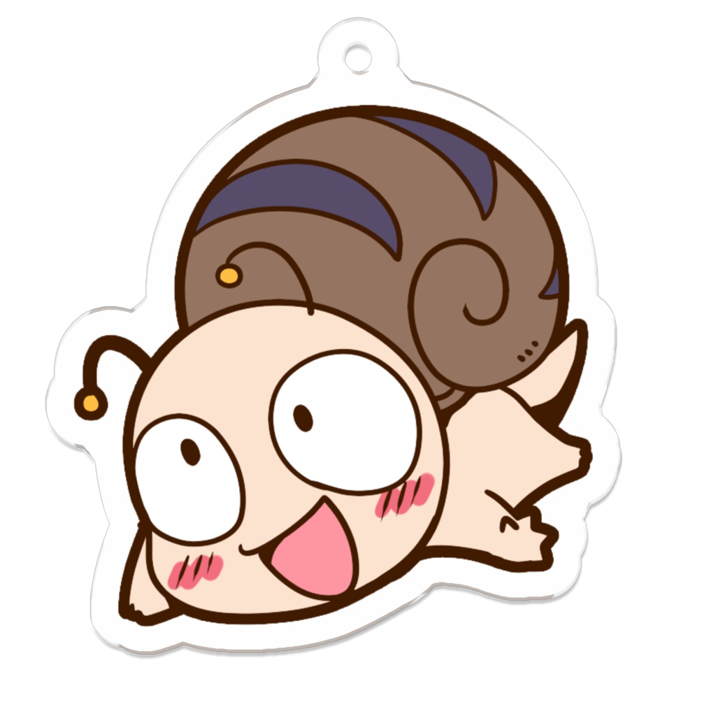 つむりんぶらさかがりキーホルダー - Tumurin's key chain hanging