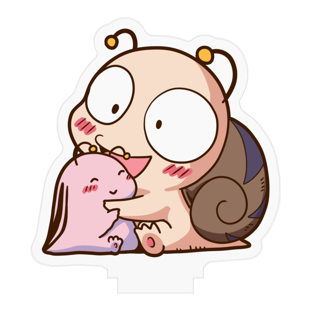 つむりん&なめりんアクリルフィギュア - Tumurin and Namerin Acrylic figure