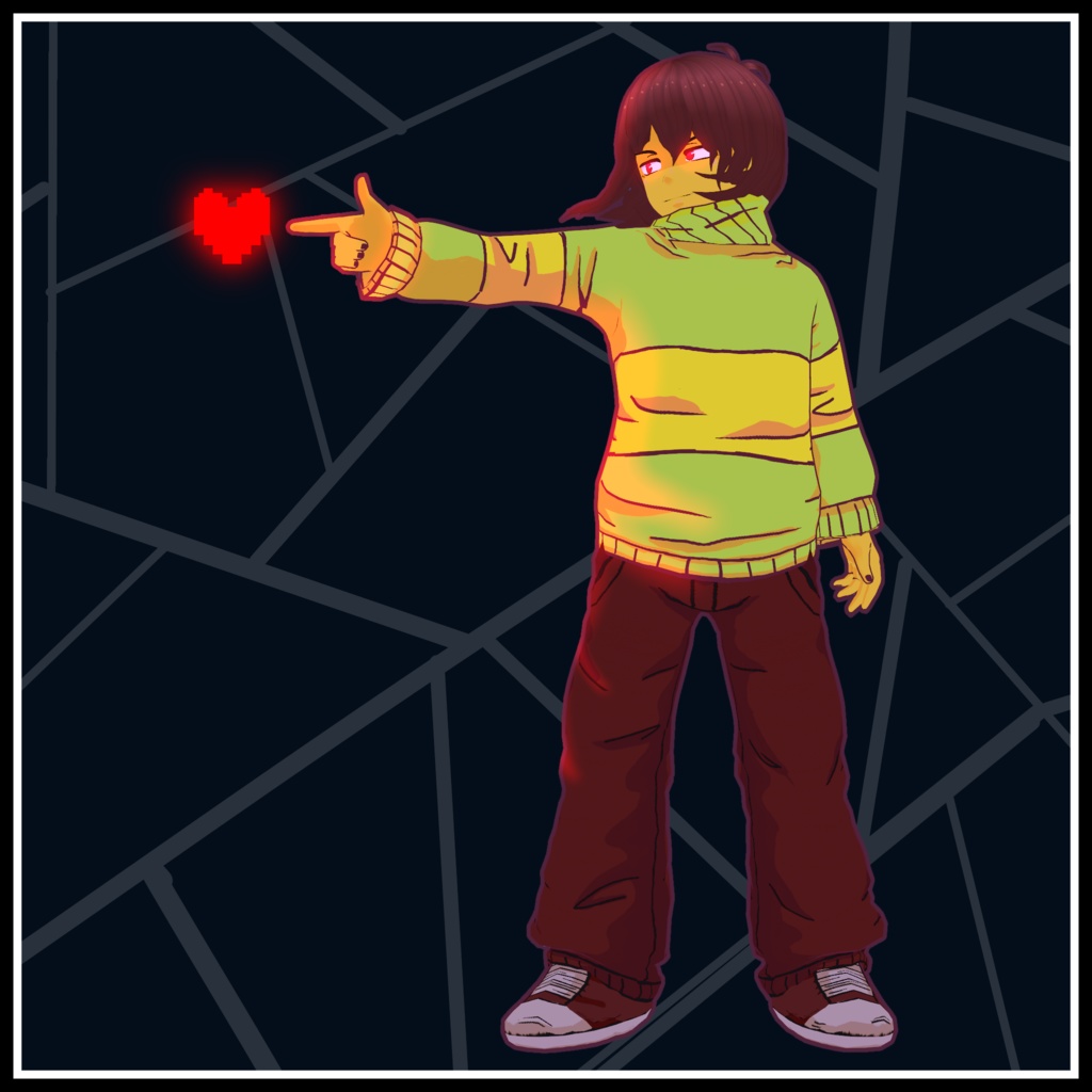 DELTARUNE - Kris Dreemurr (.vroid & .vrm)