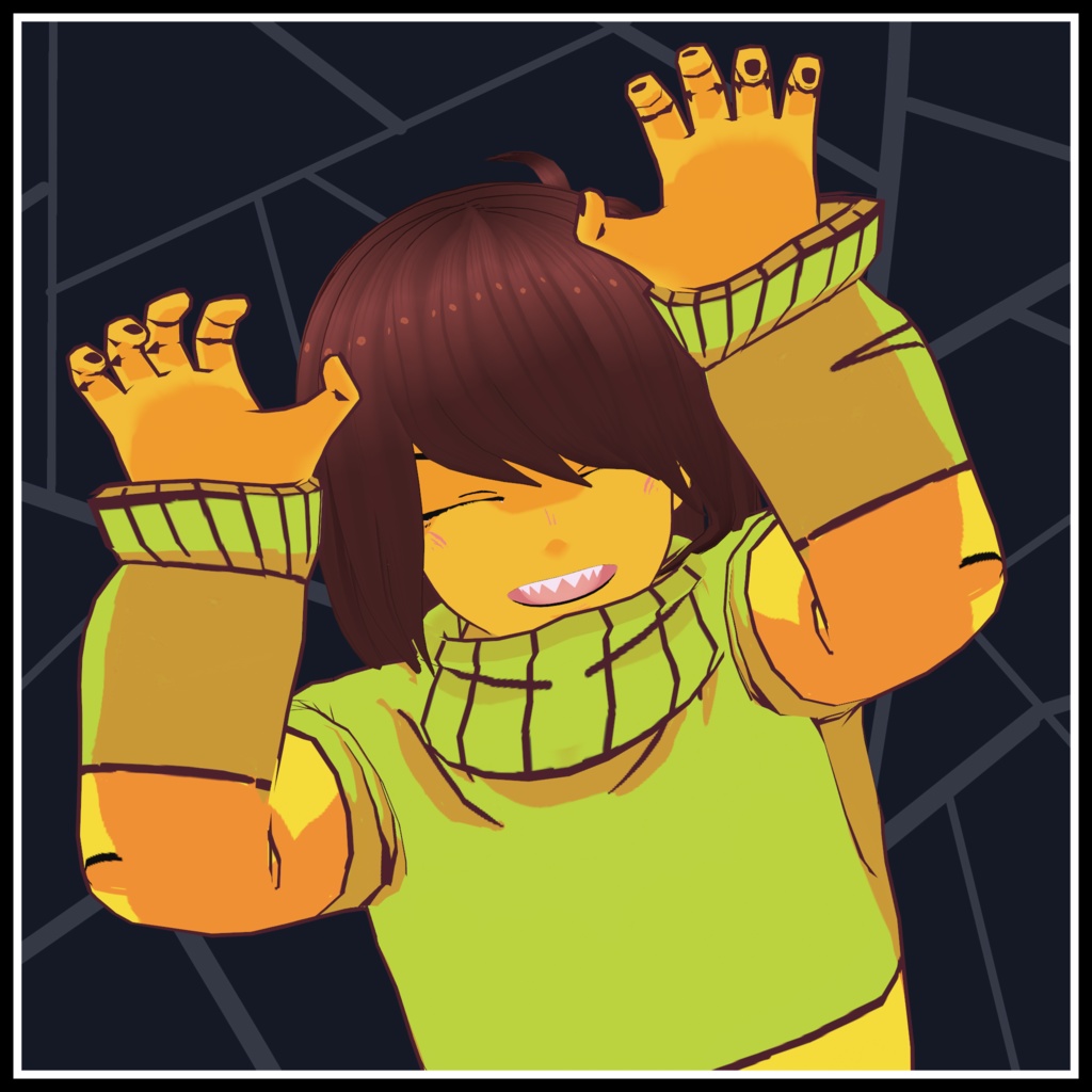 DELTARUNE - Kris Dreemurr (.vroid & .vrm)