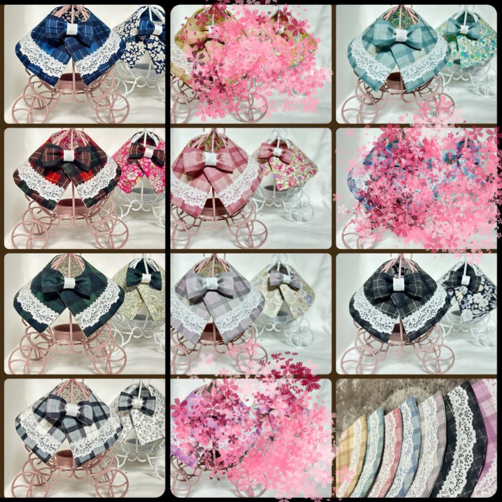 ぬいぐるみケープ②(レースあり)