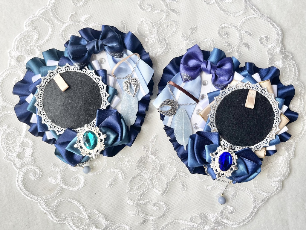 ブラネロ衣装イメージハートロゼットセット