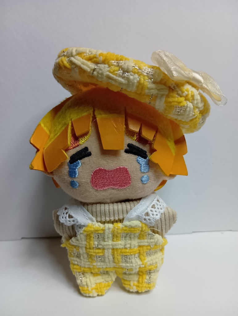 10〜12cmぬい用 チェック柄3点セット