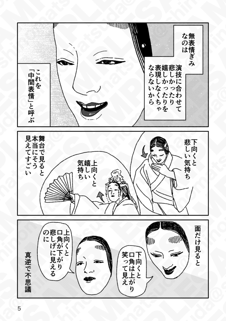 能面の学習記録