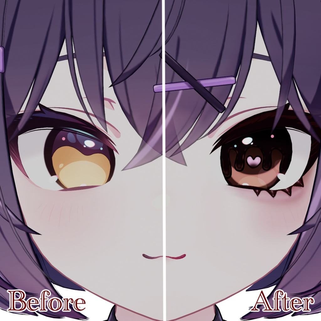 【3アバター対応】MeltyChocolateEye&Makeup