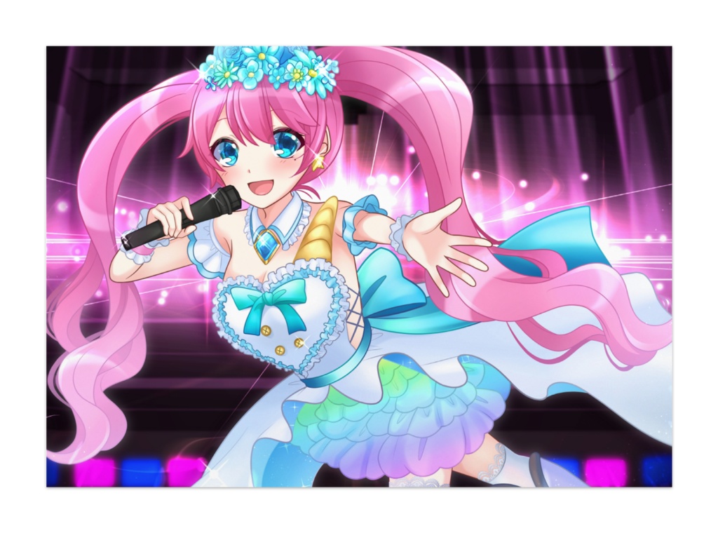 Dreamin'Girl1万回再生記念！サイン入りB2ポスター