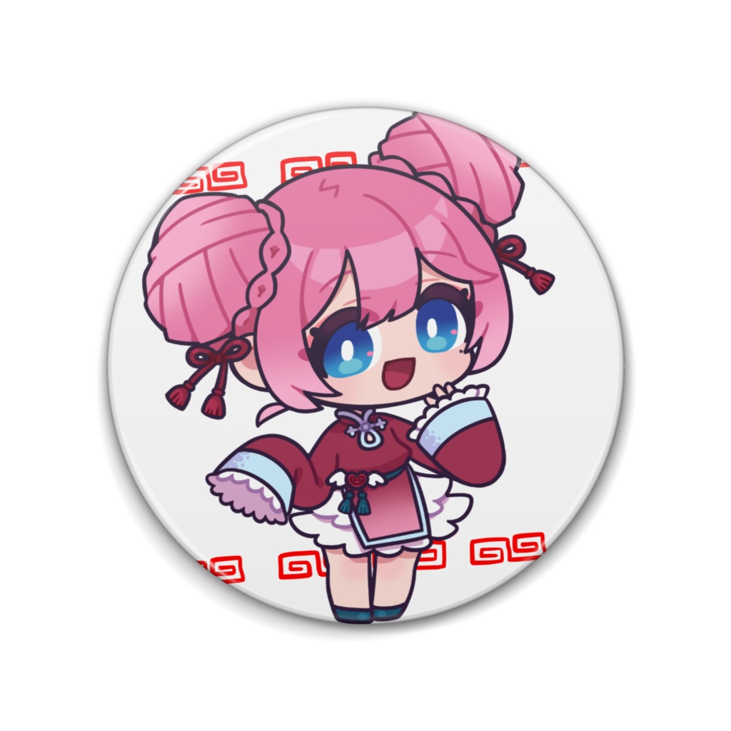 缶バッジ全5種(チャイナドレス)