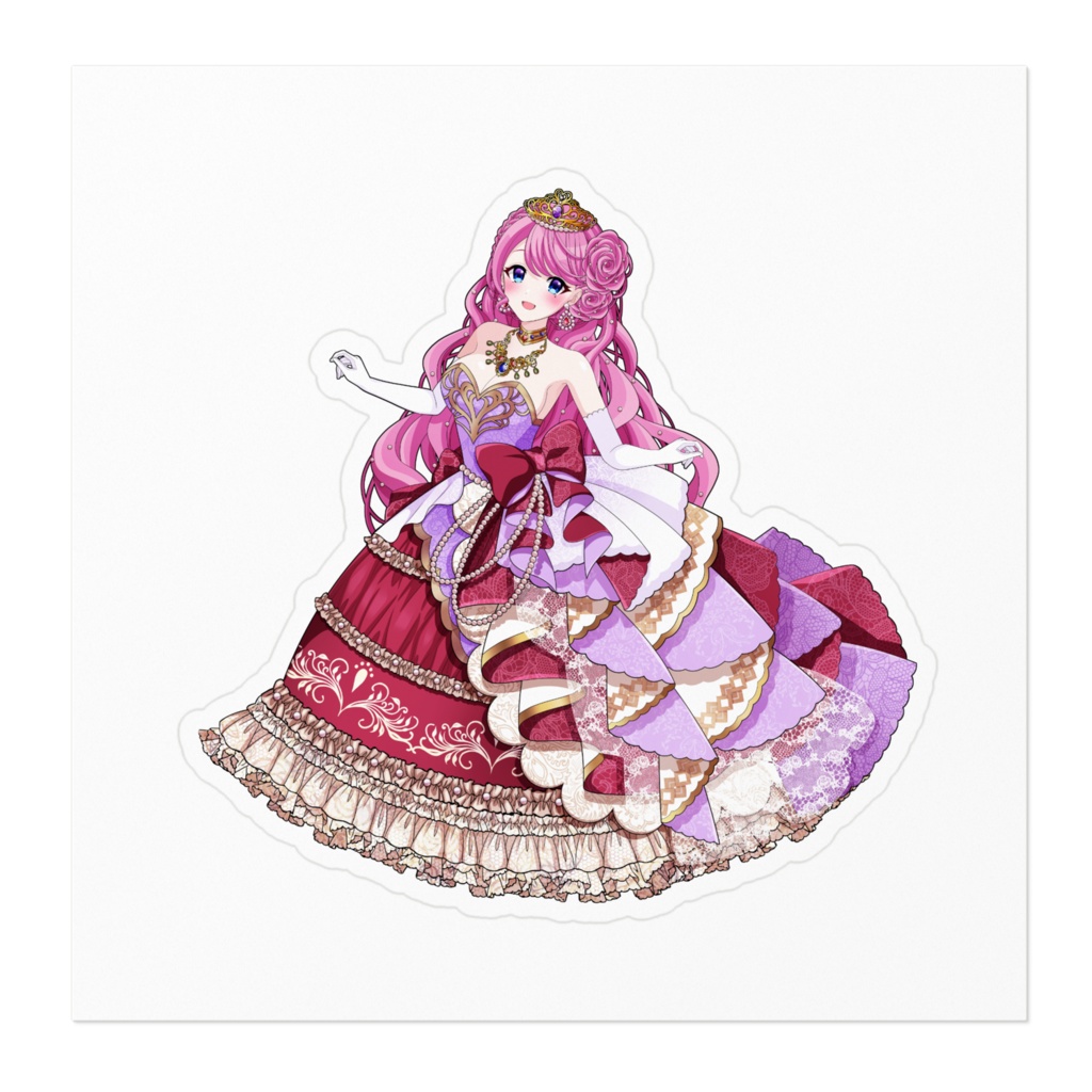 ステッカー(舞踏会)