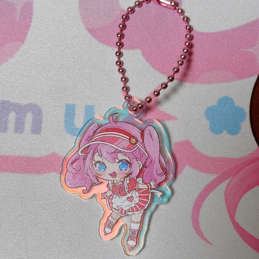 【12/5まで】誕生日記念日💖お着替えオーロラアクキー【夢見らむ】