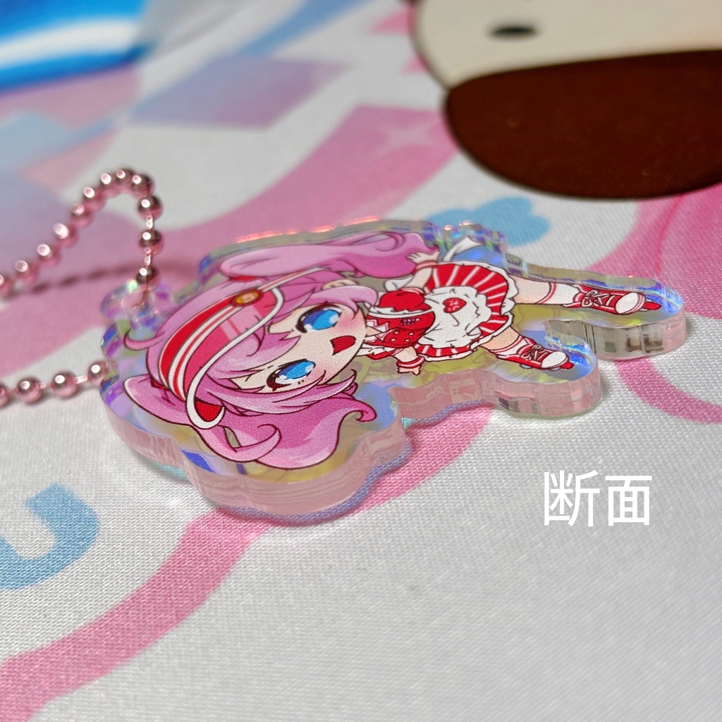 【12/5まで】誕生日記念日💖お着替えオーロラアクキー【夢見らむ】