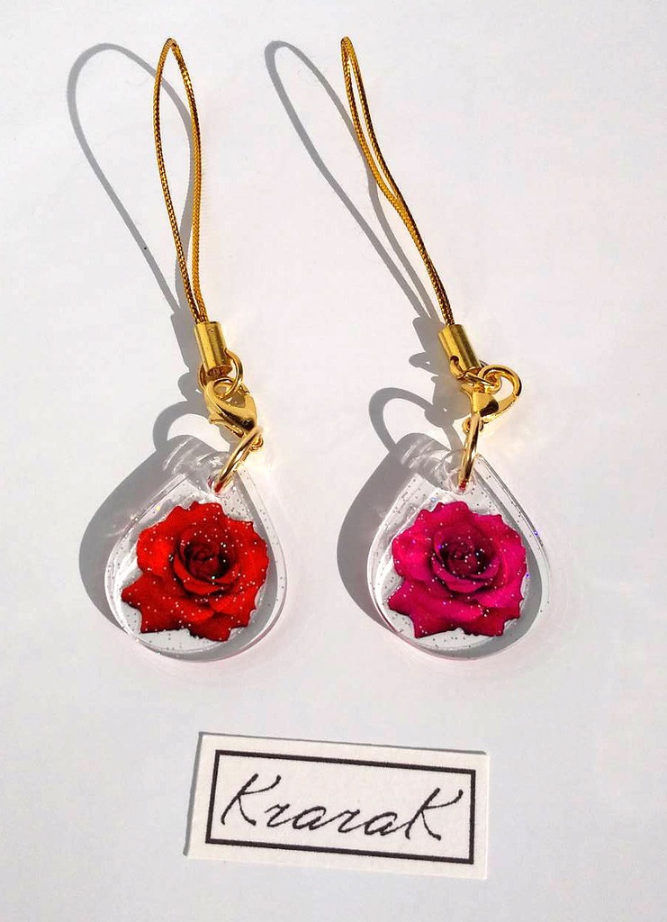 アクリルバラチャーム