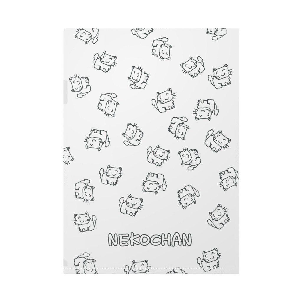 ネコチャンマミレ クリアファイル