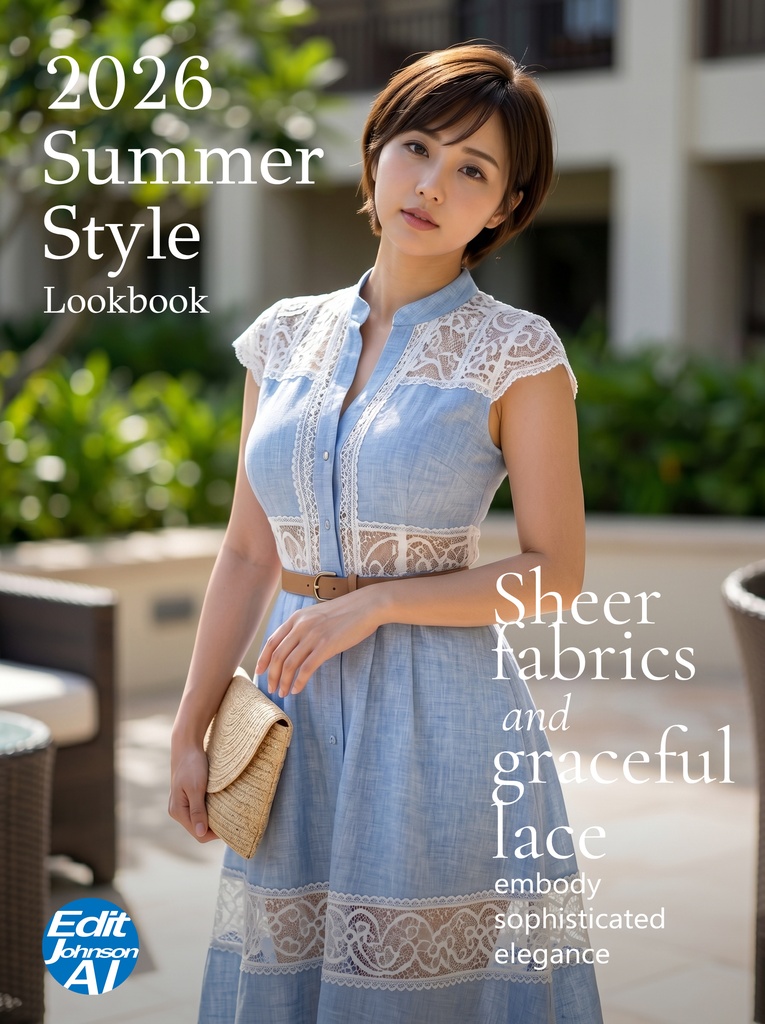 2026サマースタイルルックブック:Sheer & lace