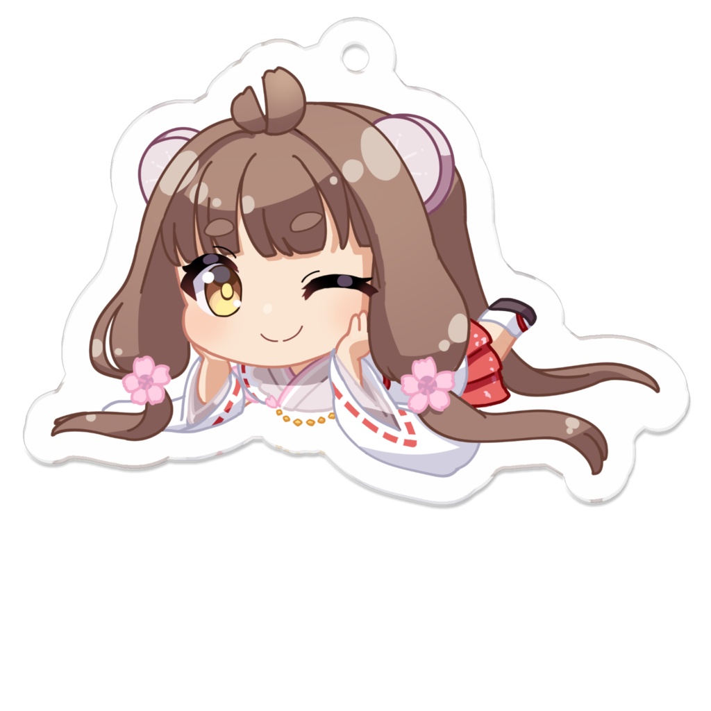 一条なる様描きおろしアクリルキーホルダー