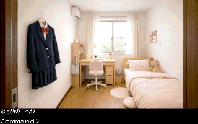 レトロ短編アドベンチャーゲーム「デ・バグ」for FM77AV20/40/XM7