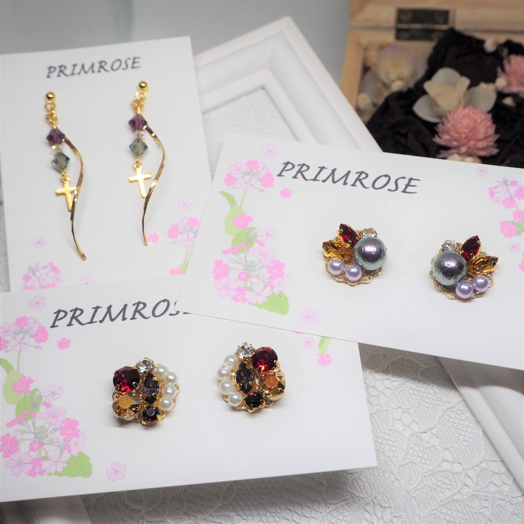 零晃イメージピアス