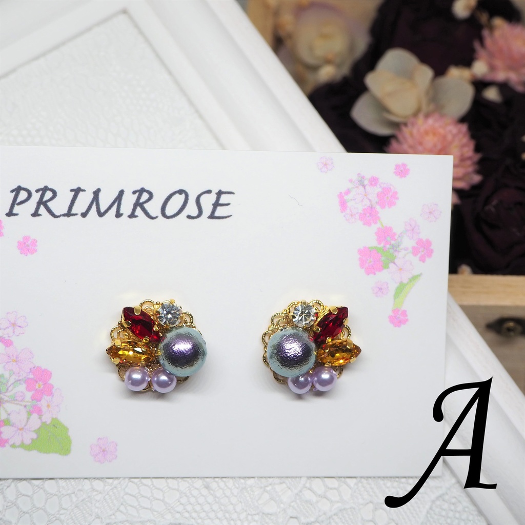 零晃イメージピアス