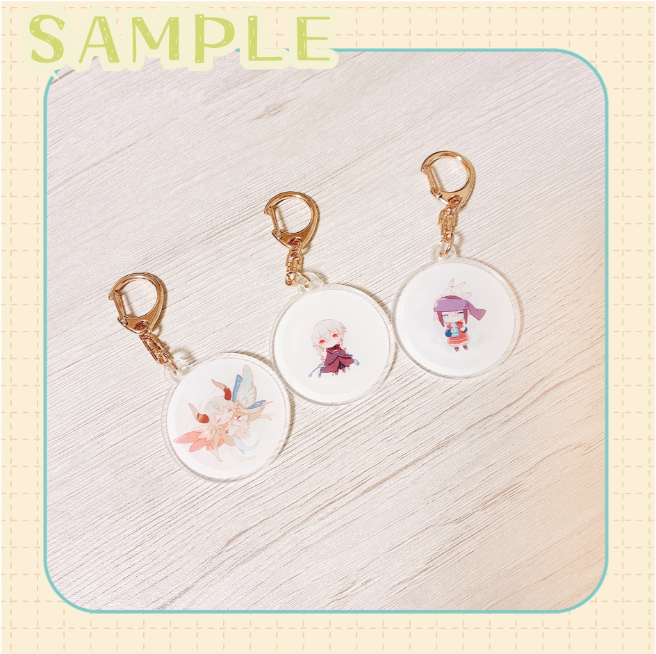 メルスト裏表アクキー