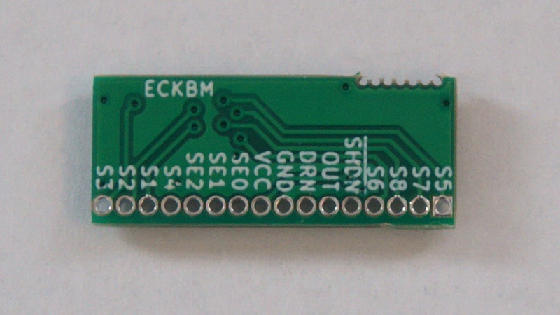 静電容量スイッチスキャン用モジュール