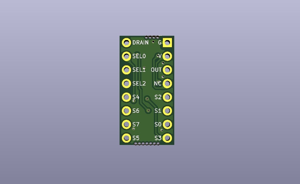 静電容量スイッチスキャン用モジュール