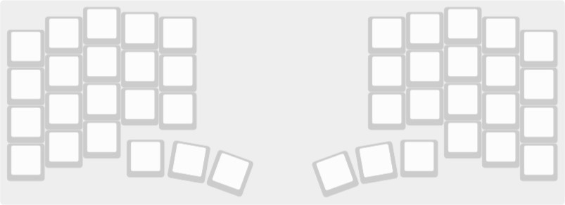 torabo-tsuki トラックボール付き無線分割キーボードキット