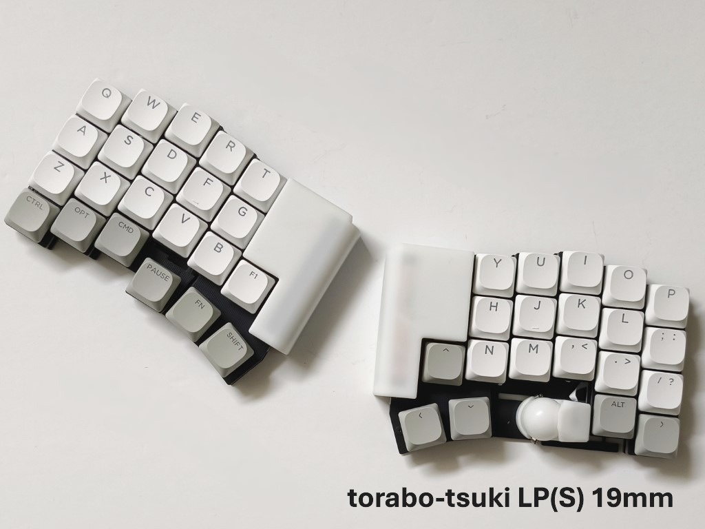 torabo-tsuki LP トラックボール付き無線分割キーボードキット