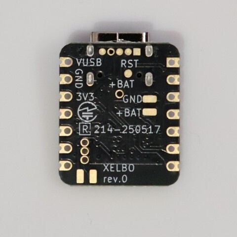 乾電池駆動nRFマイコンボード XELBO(試作品)