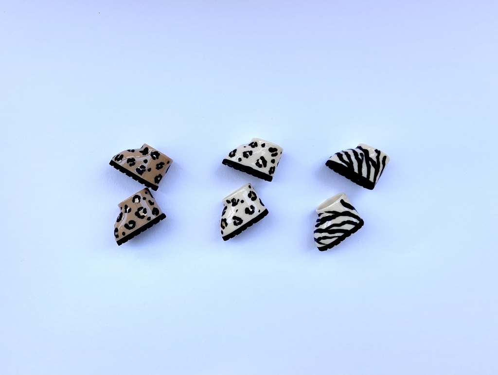 猫科アニマル柄3種