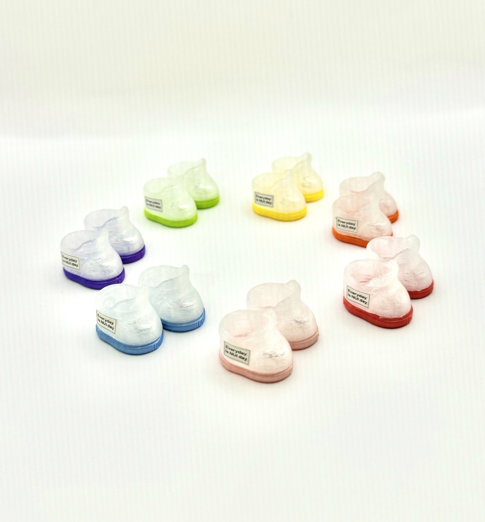 クリア・メタリックソール