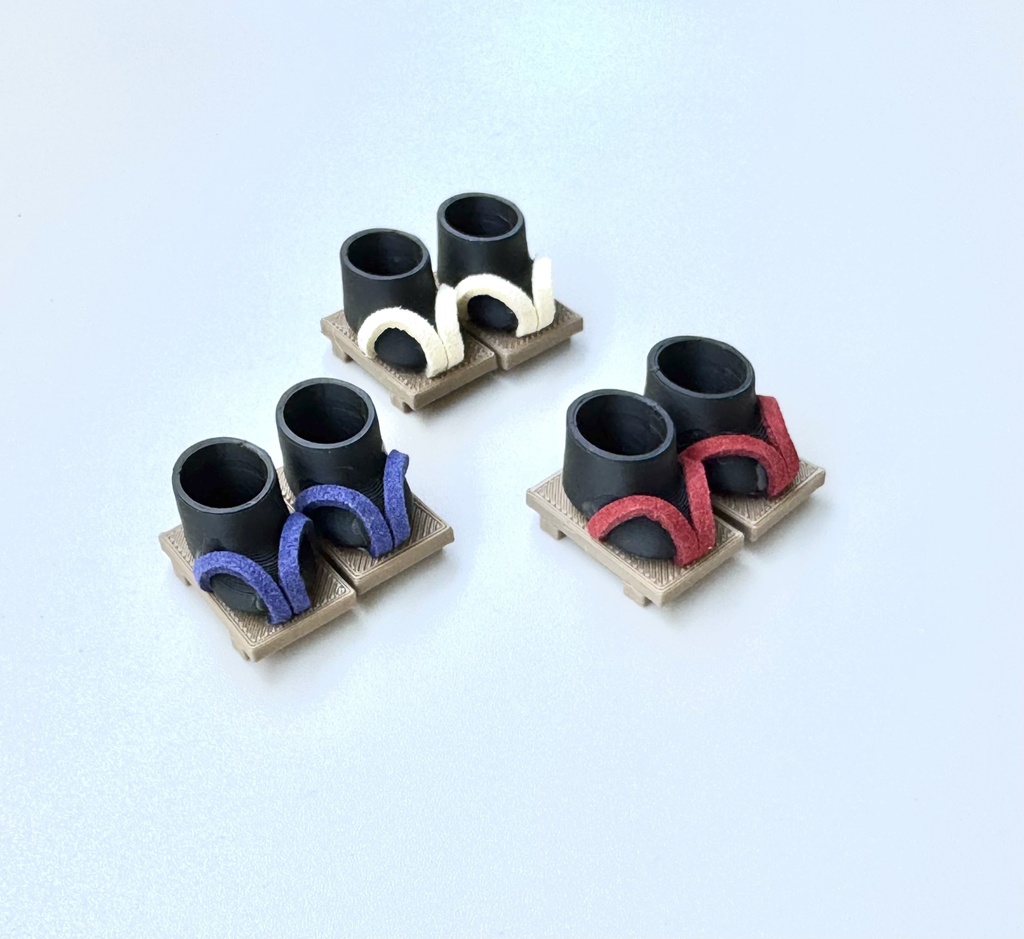 黒下駄・黒足袋