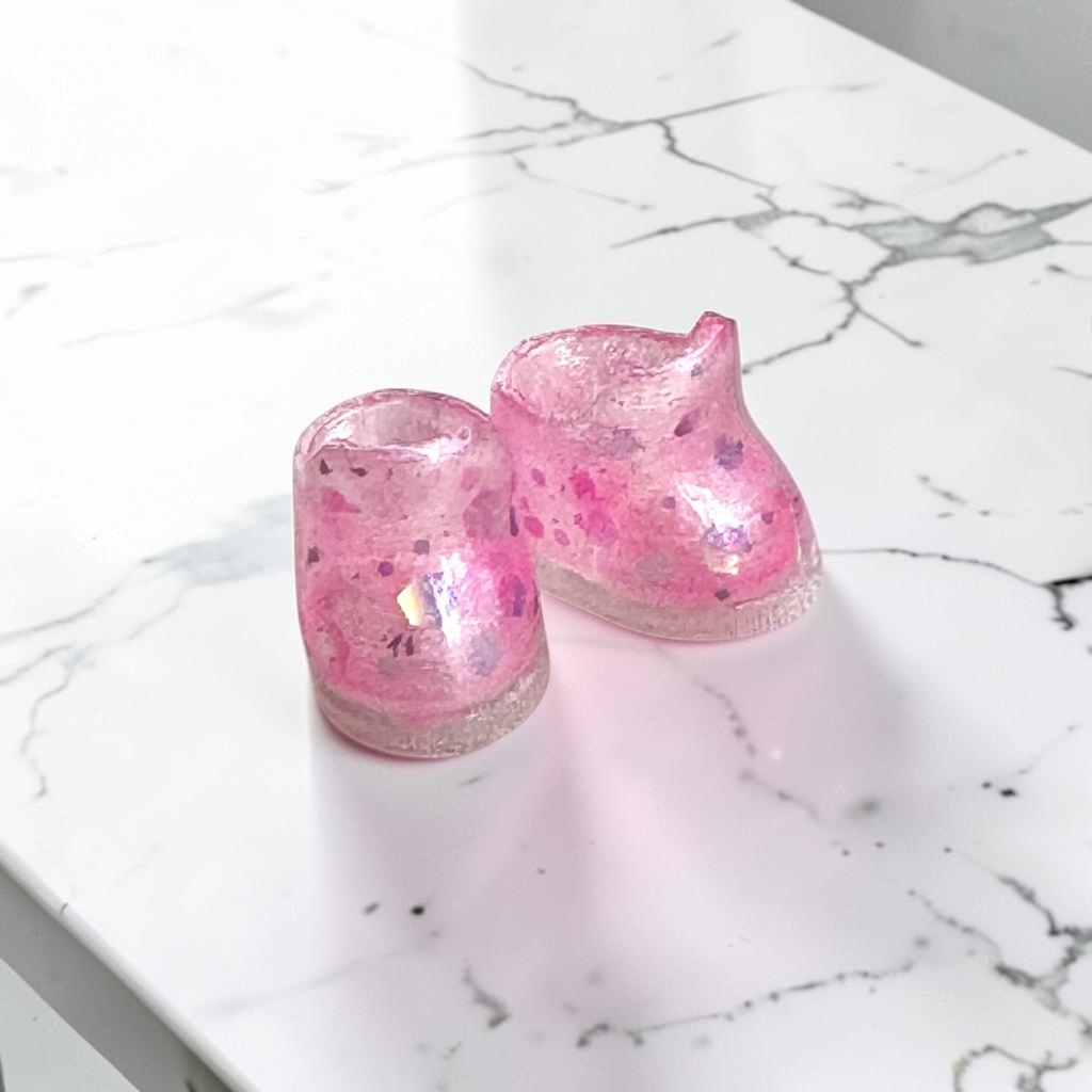 【8-10cm/10-12cm】キラキラ5色お靴【受注生産】