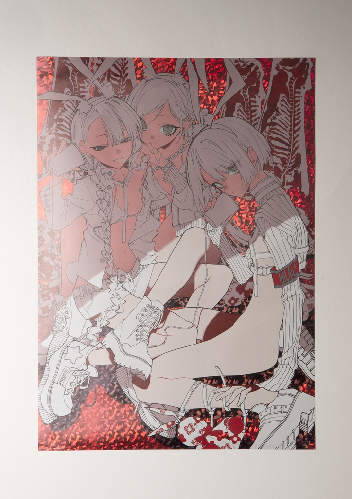 俗世：B2ホログラフィックポスターC