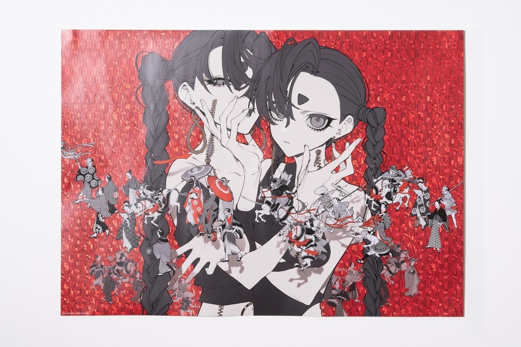 俗世：B2ホログラフィックポスターD