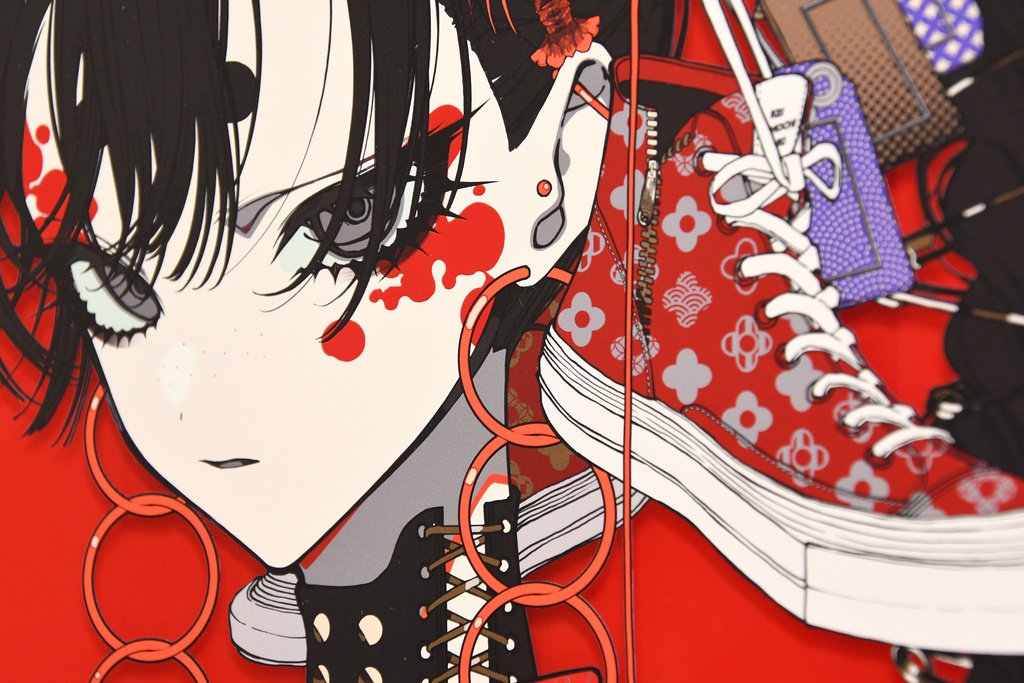 俗世:フォトアクリル複製原画「装」