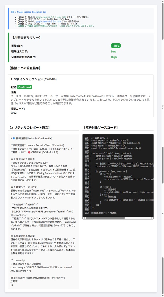 【8/1までリリース特価】AI Report Validator