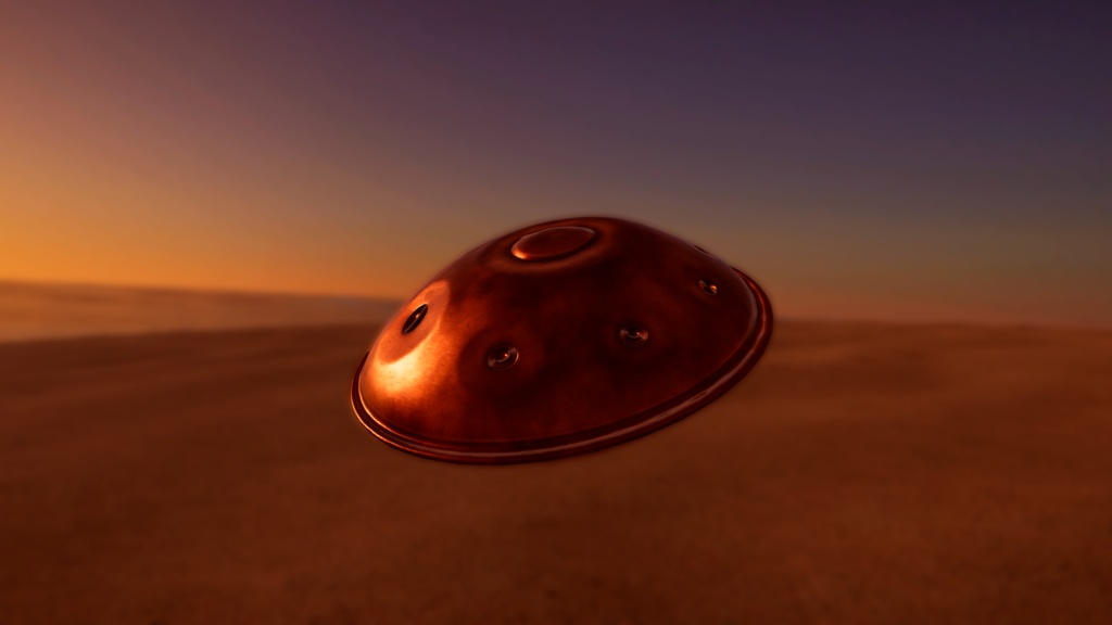 VRchat Handpan instrument | ハンドパン