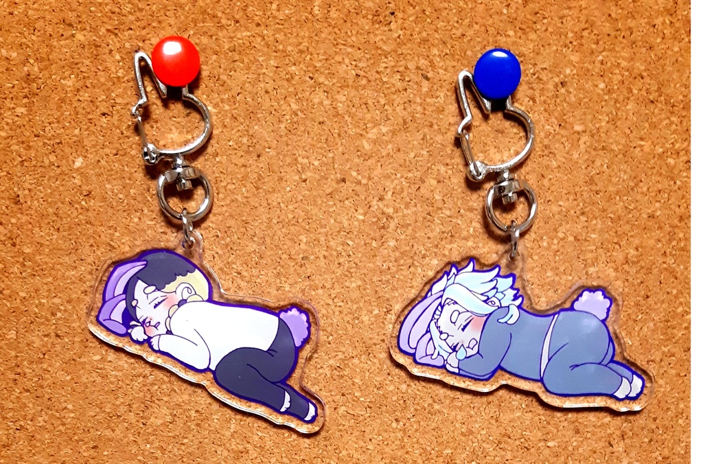 うさみみhitn　アクリルキーホルダー